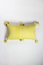 Antigua Pillow - Naturally Dyed Yellow