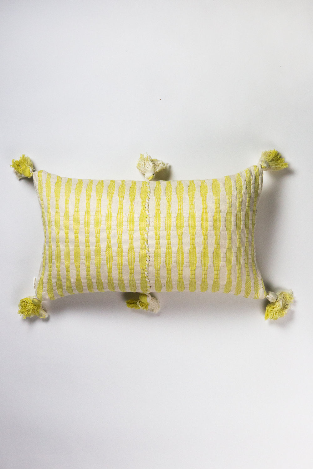 Antigua Pillow - Naturally Dyed Yellow