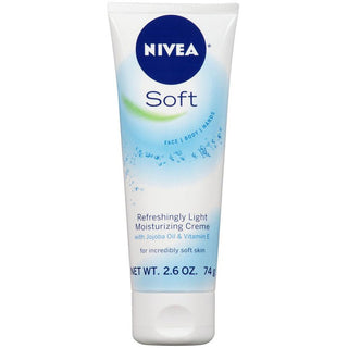 Nivea Refreshingly Soft Moisturizing Cream For Face, Body And Hands