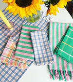 Flora Stripe Napkin Set