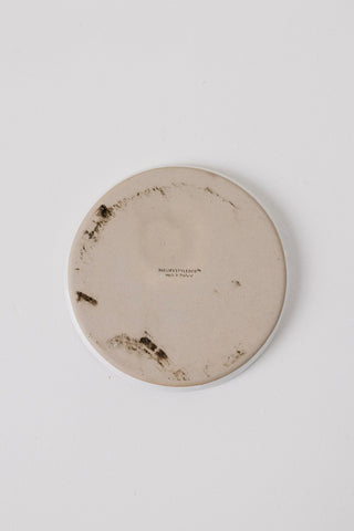 Sonnet Appetizer Plate - Matte White/Glossy White - Set of 6