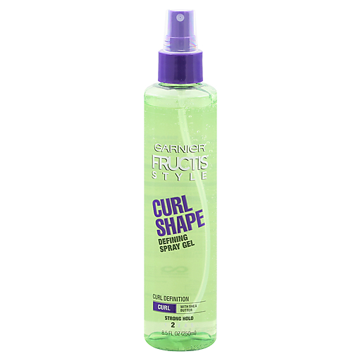 Garnier Fructis Style Curl Shape Defining Spray Gel, Curly Hair, 8.5 Fl Oz
