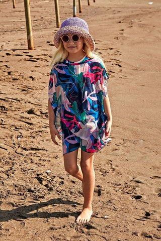 Kids' Patterned Colorful Pareo P2431 - By Baano