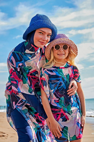 Kids' Patterned Colorful Pareo P2431 - By Baano
