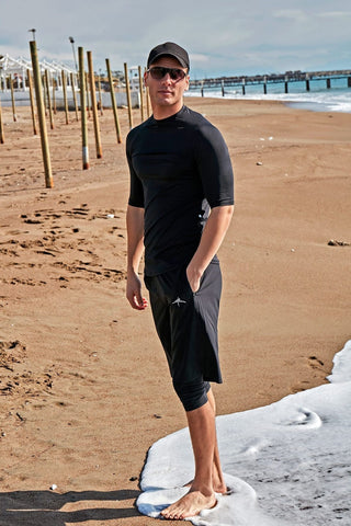 Black Men's Shorts S2401 - By Baano