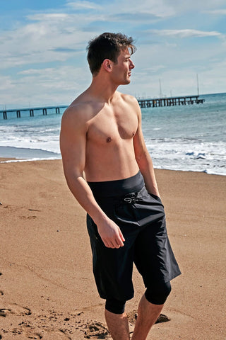 Black Men's Shorts S2401 - By Baano