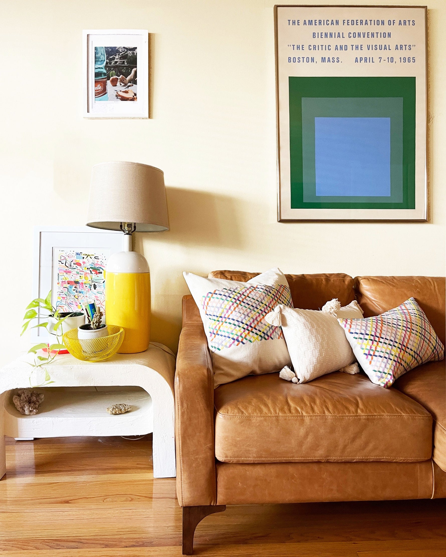 Cotzal Rainbow Brocade Pillows