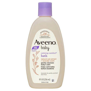 Aveeno Baby Calming Comfort Bath & Wash Lavender & Vanilla 8 fl. Oz