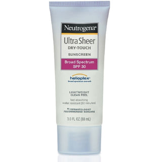 Neutrogena Ultra Sheer Dry Touch Broad Spectrum SPF 30 Sunscreen Lotion, 3 Fluid Ounce -- 12 Per Case