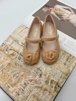 Camille- Tan Leather Mary Jane Shoes