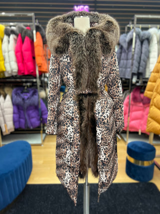 Genuine Silver Fox Down Insulated Parka - By Baano