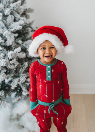 *PREORDER* Santa's Sleigh Stripes Comfort Set