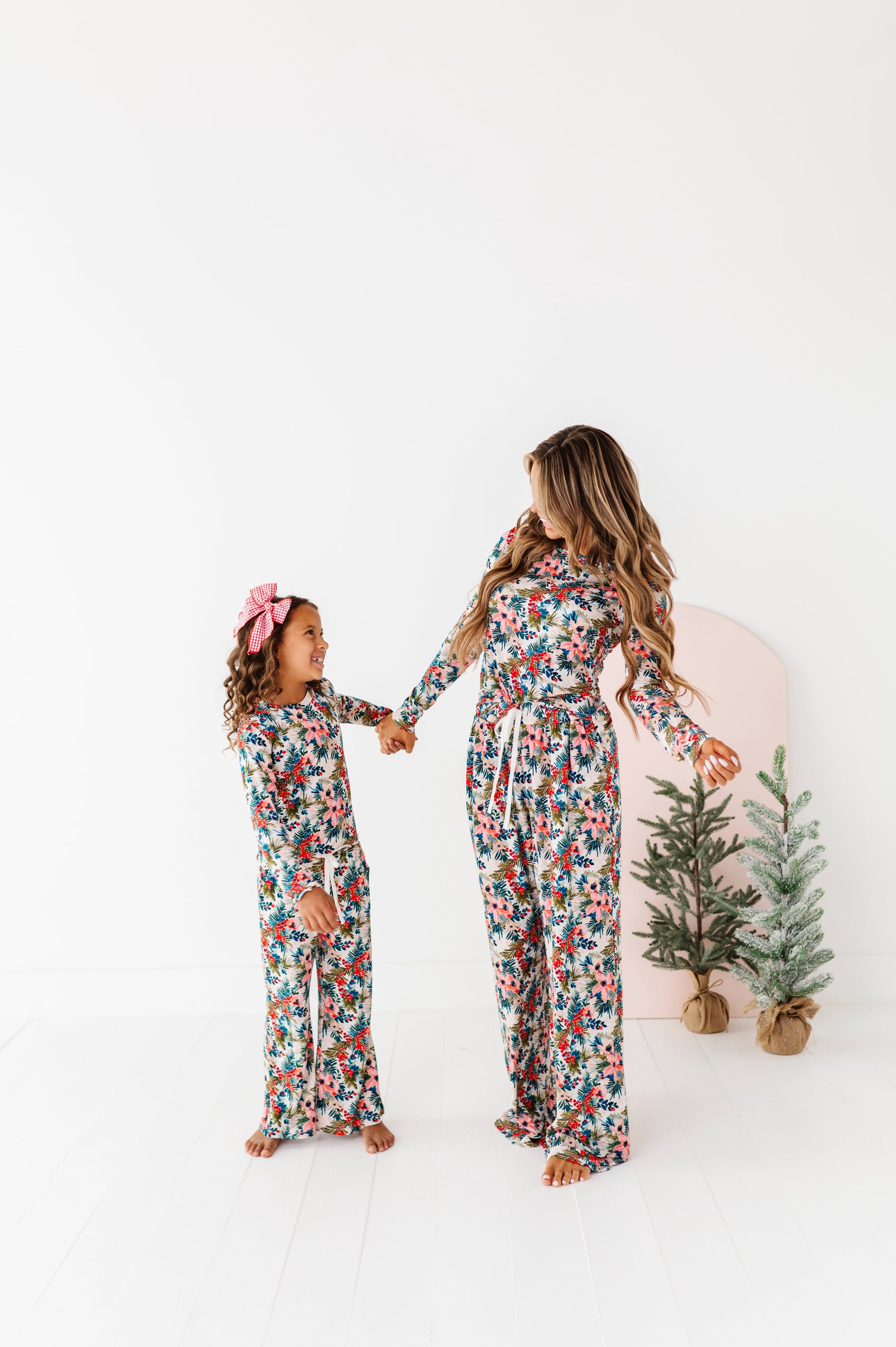 Holly Floral | GIRLS WIDE-LEG SET - By Baano