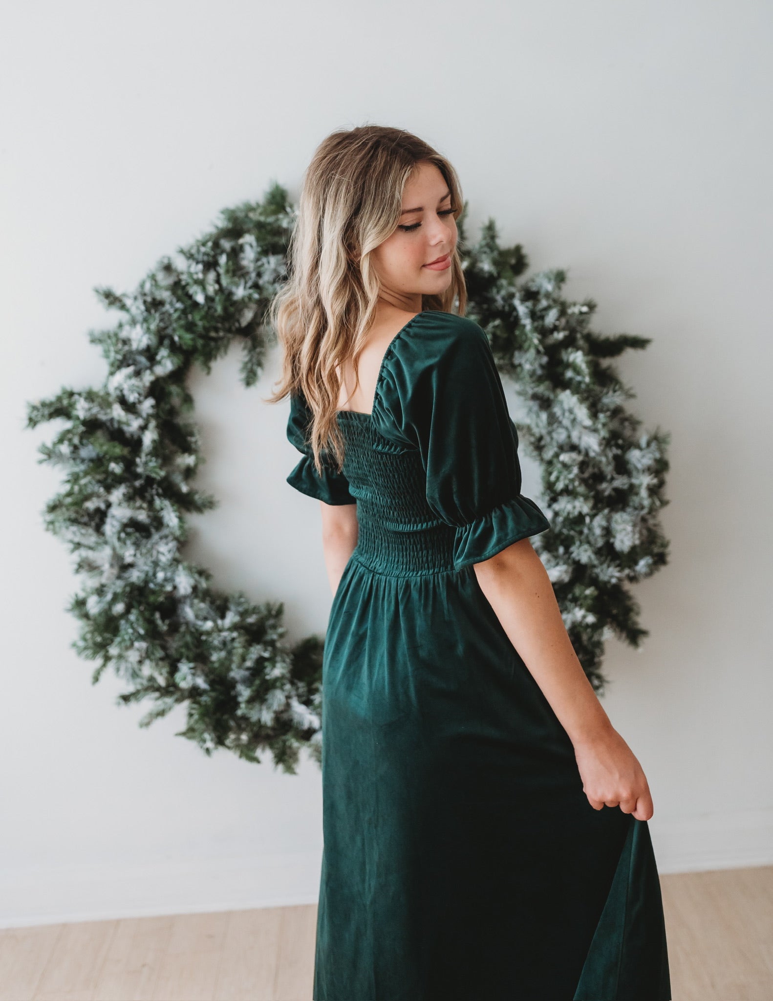 *PREORDER* Women's Frosted Forest Dress - By Baano