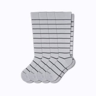 Knee-High Compression Socks – 4 Pack Stripes