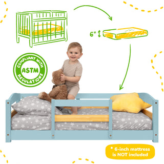 Floor Bed - Crib Size - By Baano