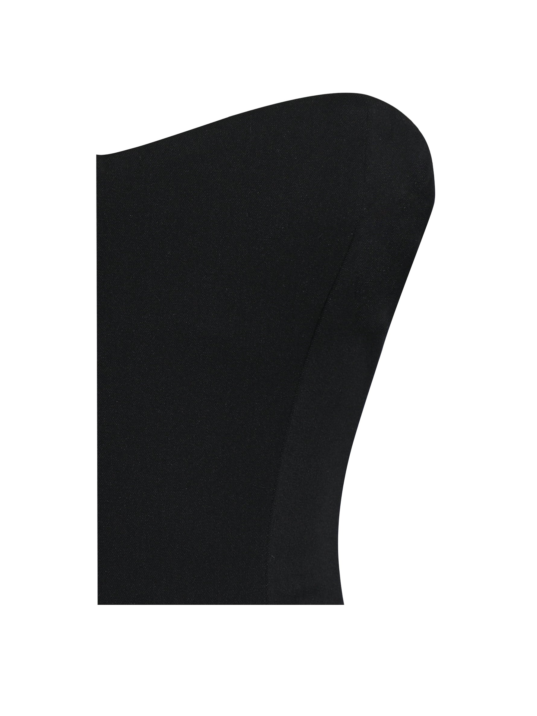 Dahliana Polka Dot Bubble Hem Corset Mini Dress Miss Circle