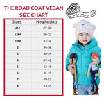 Car Seat Coat | The Road Coat Vegan - Aqua