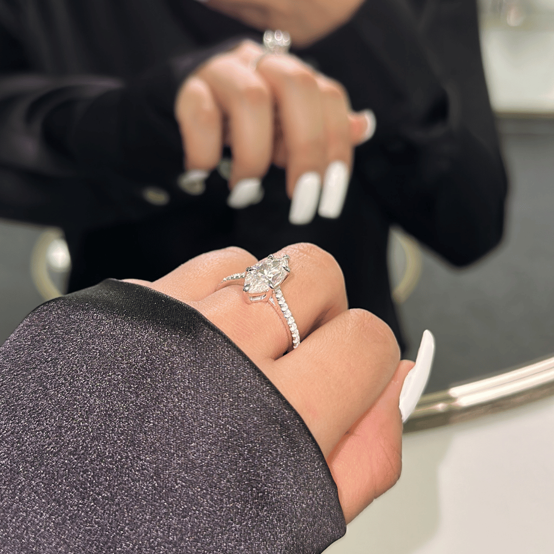 3.0ct Marquise Cut Engagement Ring Ring Deluxe Fine Jewelry