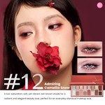 CHEERYEP (QIANYAN) 16-Color Natural Star Eye Shadow Palette - 12#Admiring