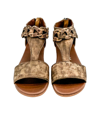 Loop D Loop Sandals in Tan Naughty Monkey