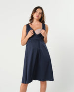 INTO THE BLUE Empire Maternity & Nursing Dress (Regular & Petite)