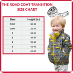 Car Seat Coat | The Road Coat Transition - Construction Print