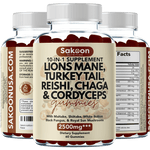 10-in-1 Lions Mane Mushroom Complex Gummies