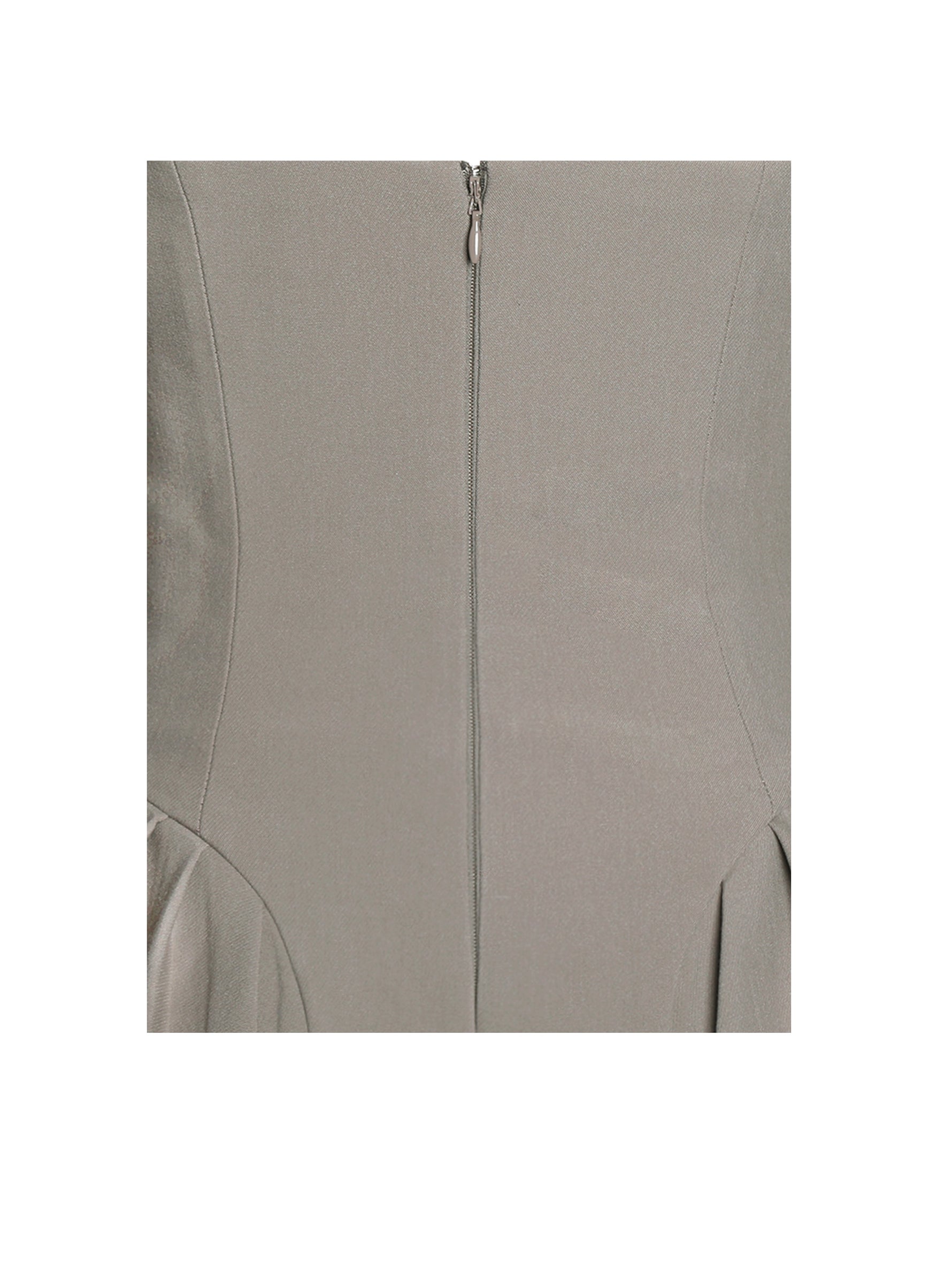 Hazel Brown Preppy Halter Neck Pleated Mini Dress Miss Circle