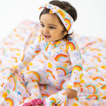 The SoftKnot Bow | Here Comes the Sunshine (Pink)