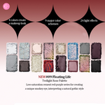CHEERYEP (QIANYAN) X @freya86_ff  16-Color Natural Star Eye Shadow Palette - 09#Floating Life