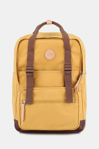 Himawari Waterproof Canvas Backpack With Side Pockets