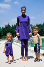 Woven Navy Boys Shorts B2202 Marina Modest