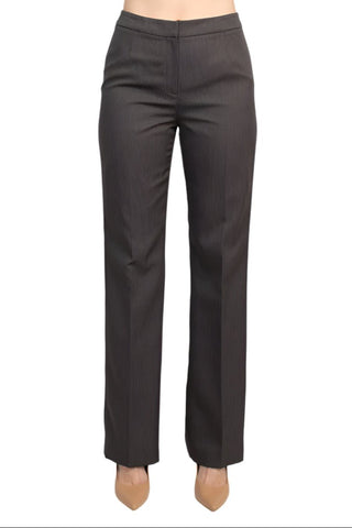 Le Suit Notched Collar 2 Button Jacket with Button Hook Zipper Closure Pants (Two Piece Set) - By Baano