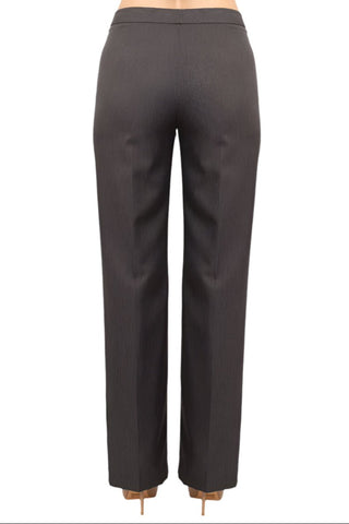 Le Suit Notched Collar 2 Button Jacket with Button Hook Zipper Closure Pants (Two Piece Set) - By Baano