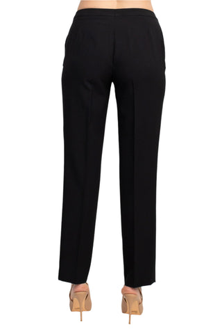 Emily Notched Collar 2 Button Long Sleeve Flap Pockets Two Piece Set - By Baano