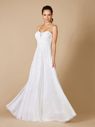 Lara Ginny Sweetheart Beaded Wedding Dress - By Baano