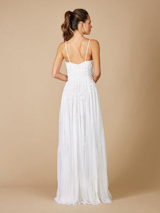 Lara Ginny Sweetheart Beaded Wedding Dress - By Baano