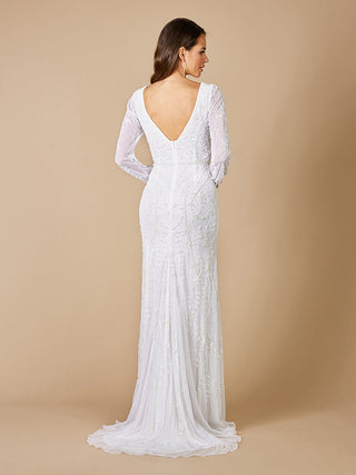 Lara Gigi Romantic Long Sleeve Wedding Dress - By Baano
