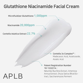 APLB Glutathione Niacinamide Facial Cream - By Baano