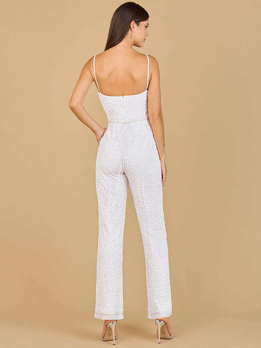 Beaded Bridal Jumpsuit - By Baano