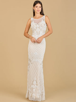 High-Neck Sleeveless Wedding Gown - By Baano