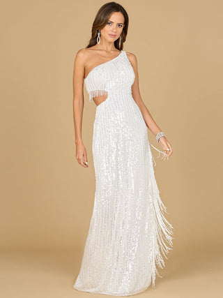 Wendy Fringe Bridal Dress - By Baano