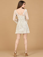 Lara 51218 - Bell Sleeve, A-line , Bridal Dress