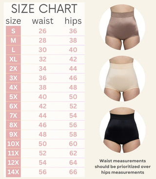High Waist Tummy Control Panty with Inner Lining, Light Shaping | Style 513 Rago Shapewear