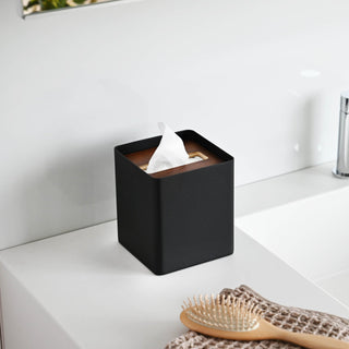 Tissue Box Cover - Square - Steel - By Baano