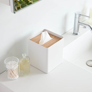 Tissue Box Cover - Square - Steel - By Baano