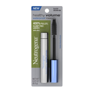 Neutrogena Healthy Volume Lash-Plumping Waterproof Mascara To Build Fuller Lashes 08 Black/Brown