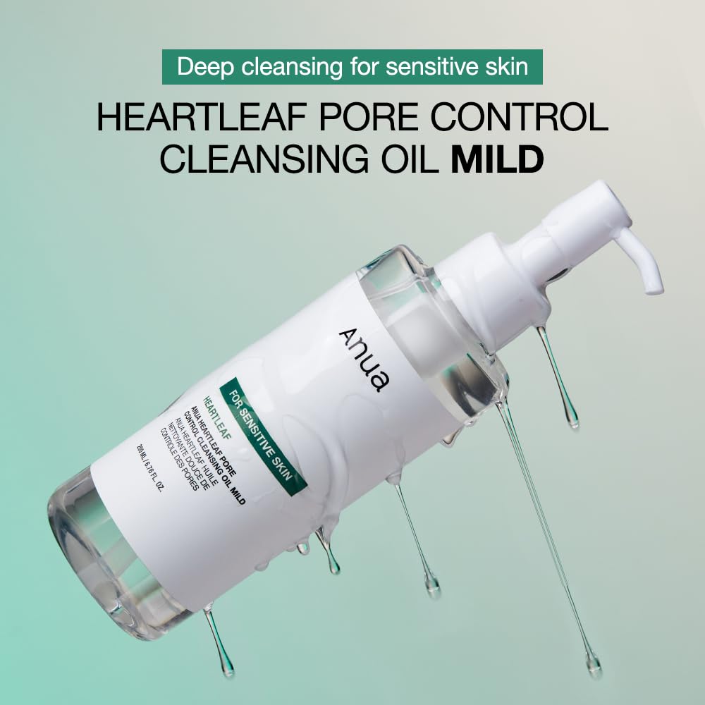 [Damage Box] ANUA Heartleaf Pore Control Cleansing Oil (Mild)