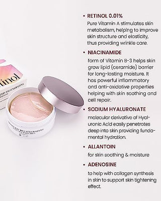 K-Secret Advanced Regenerating Eye Gel Patches - By Baano